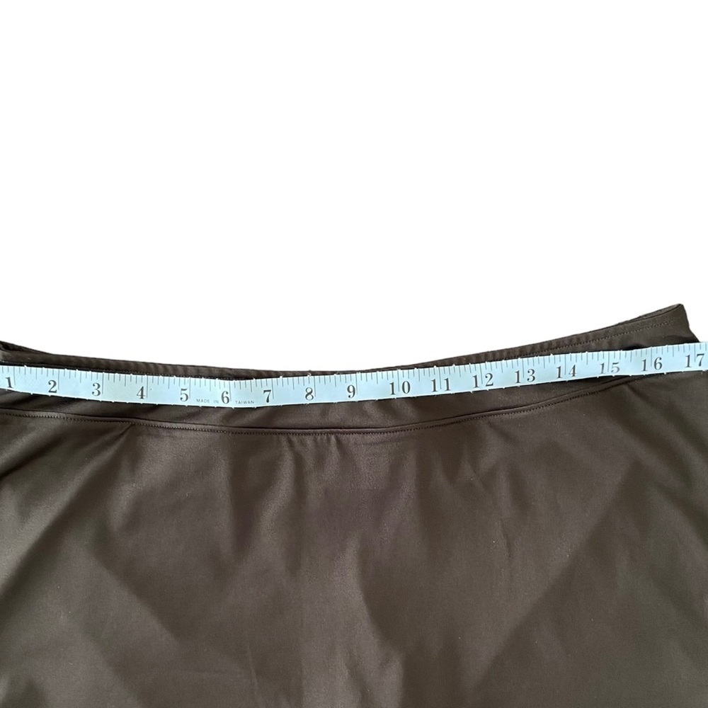 SLAZENGER Skort Hydro Dri Pleated Knit Golf Tennis Black White Women Size L - Picture 8 of 10